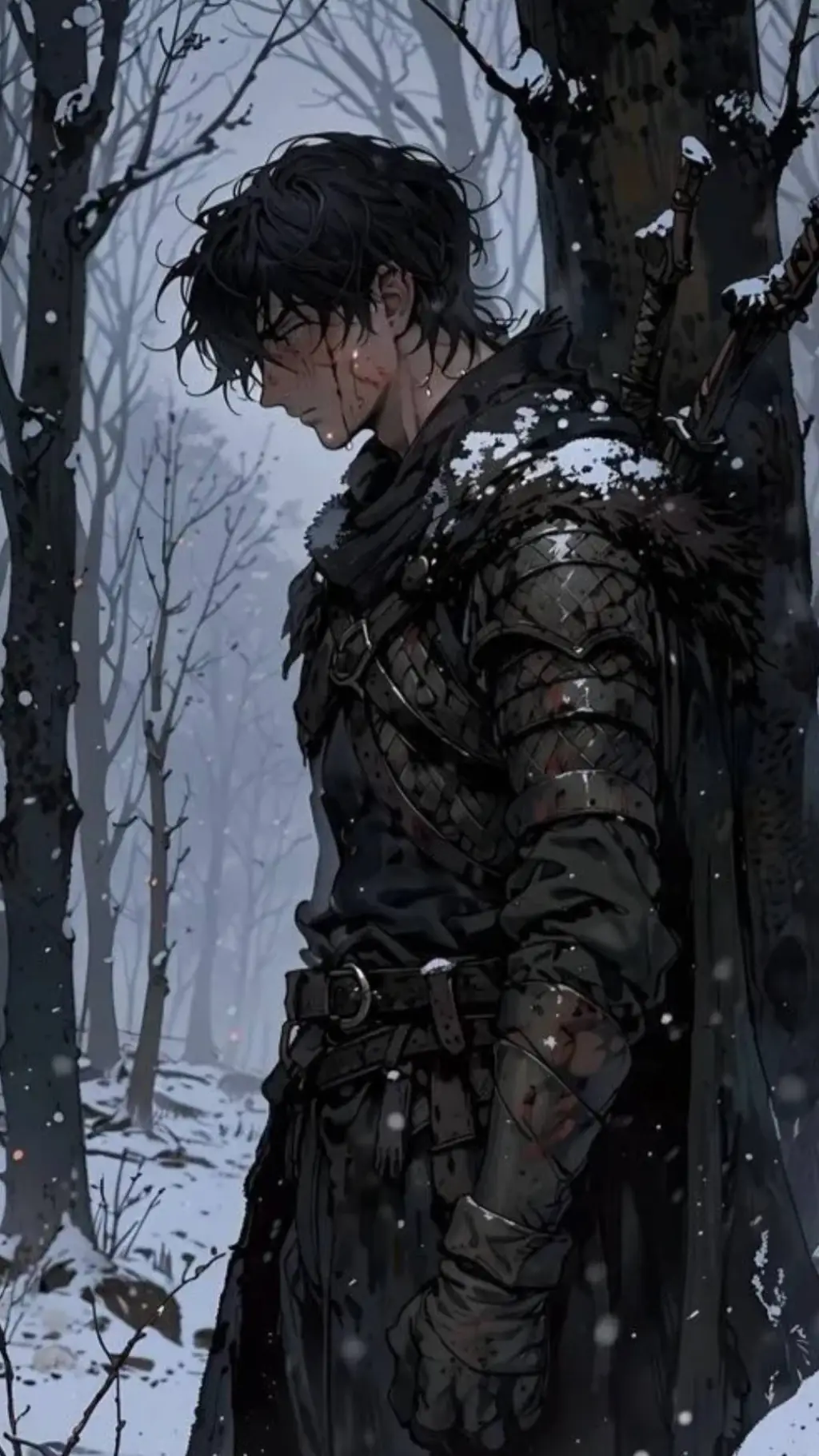 ai character: leon background