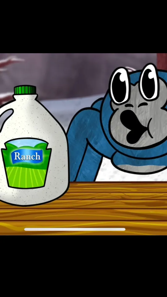 ai character: Blue Jeff￼ling background