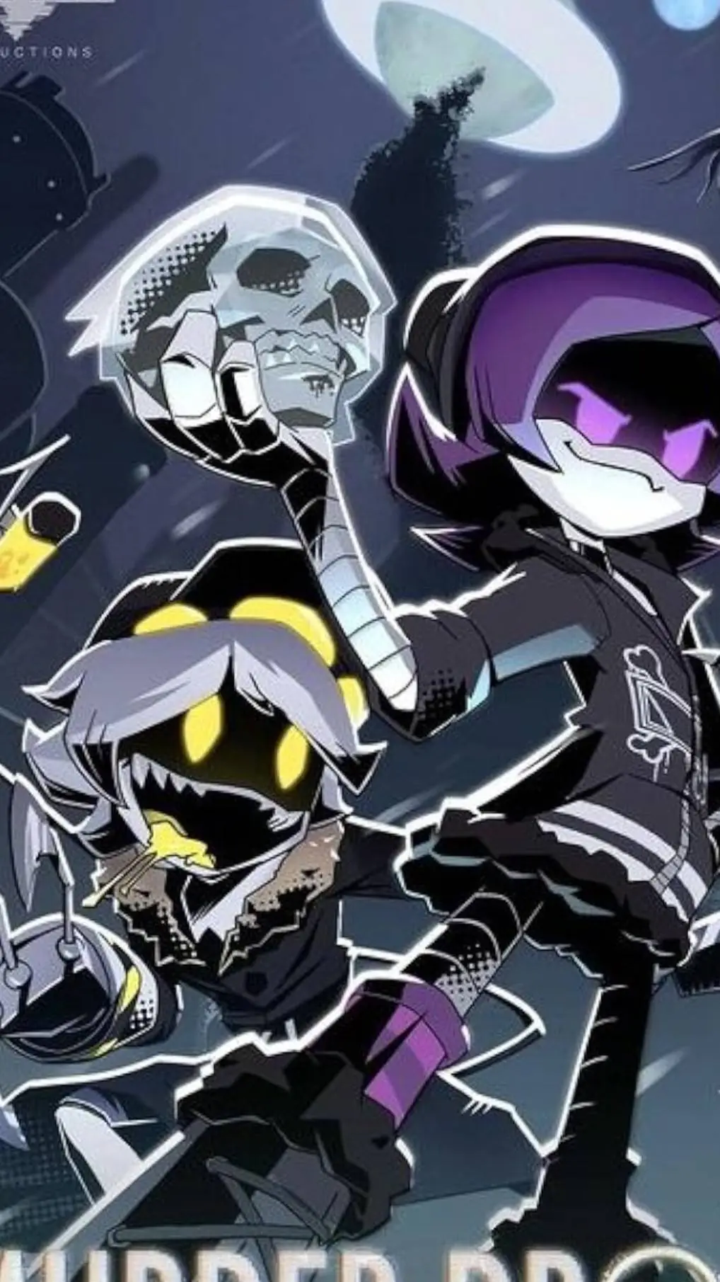 ai character: Md x Fnia background