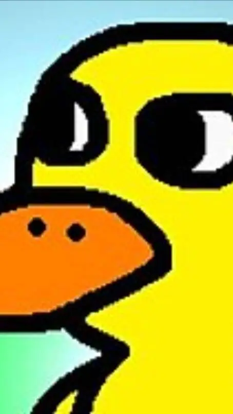 ai character: The duck song background