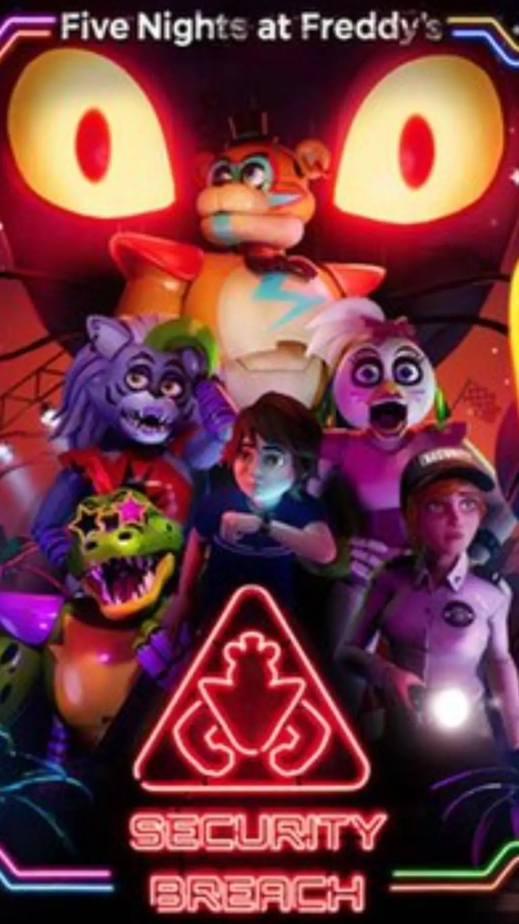 ai character: FNAF SB background