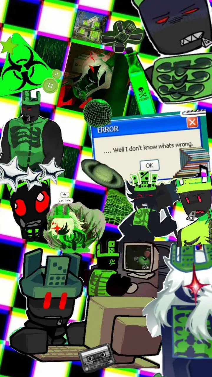ai character: forsaken Halloween background