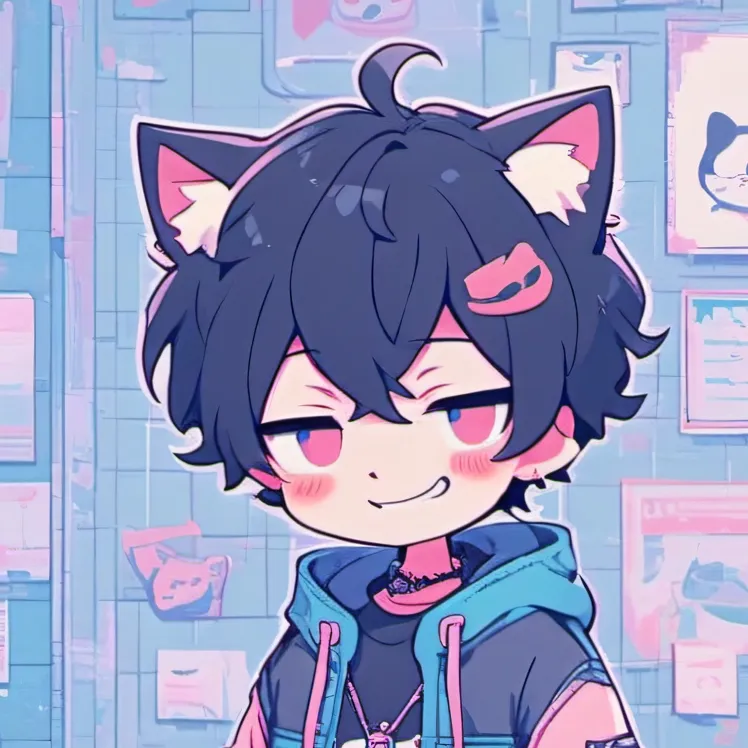 chat with ai character: キャットボーイ