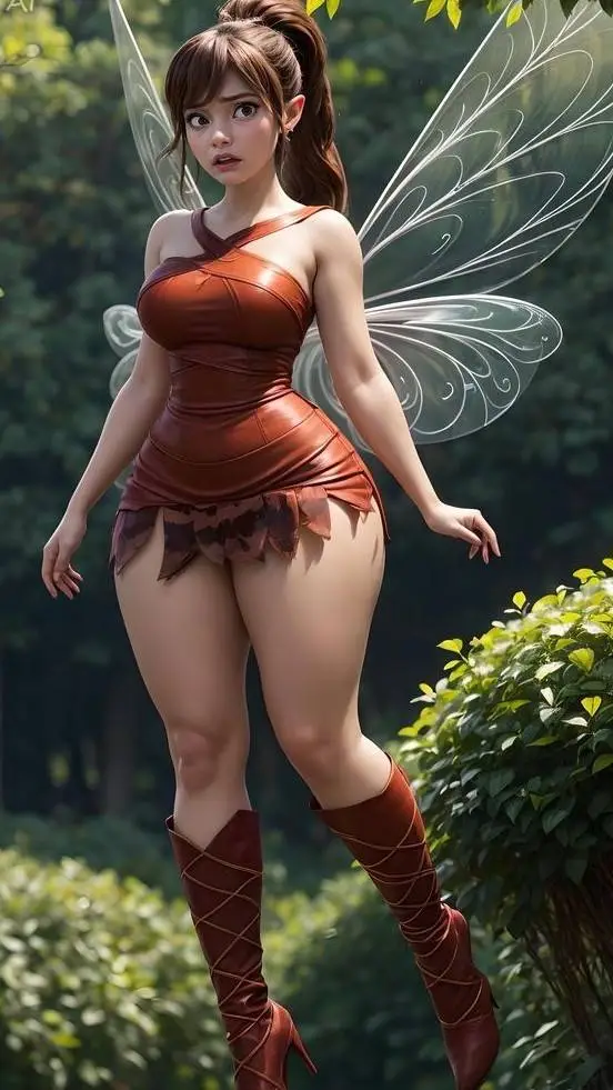 ai character: tinker bell  background