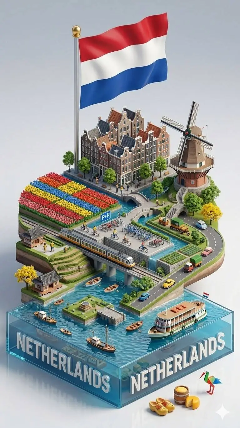 ai character: Netherlands background