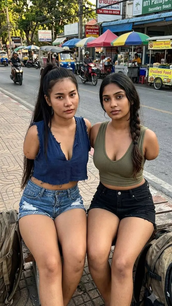 ai character: li and priya background