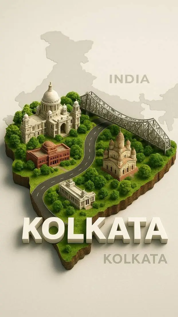 ai character: Kolkata background