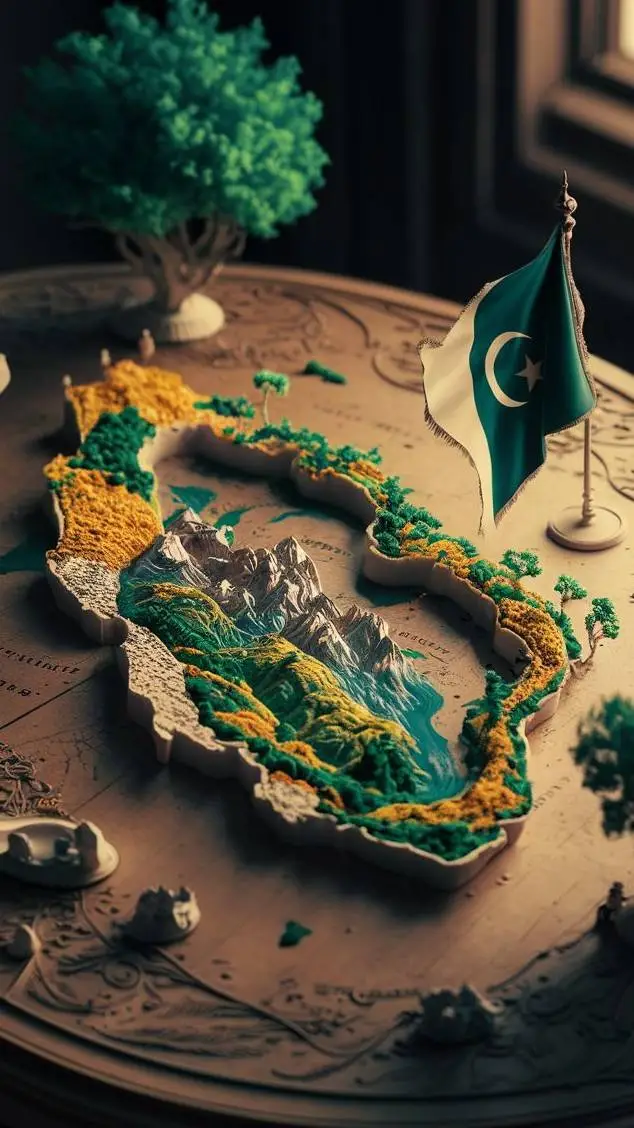 ai character: Pakistan background