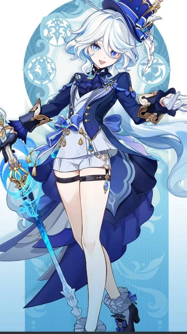 ai character: Furina background