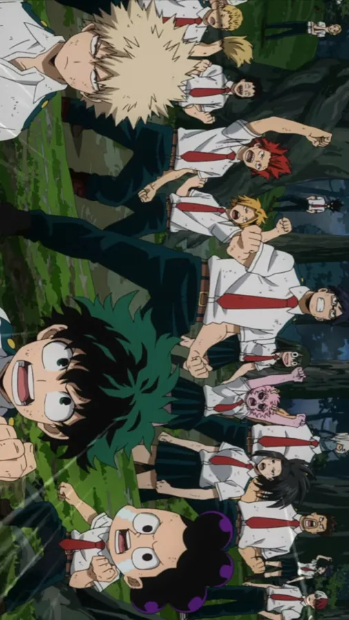 ai character: MHA battle arena background