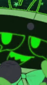 ai character: Vee! background