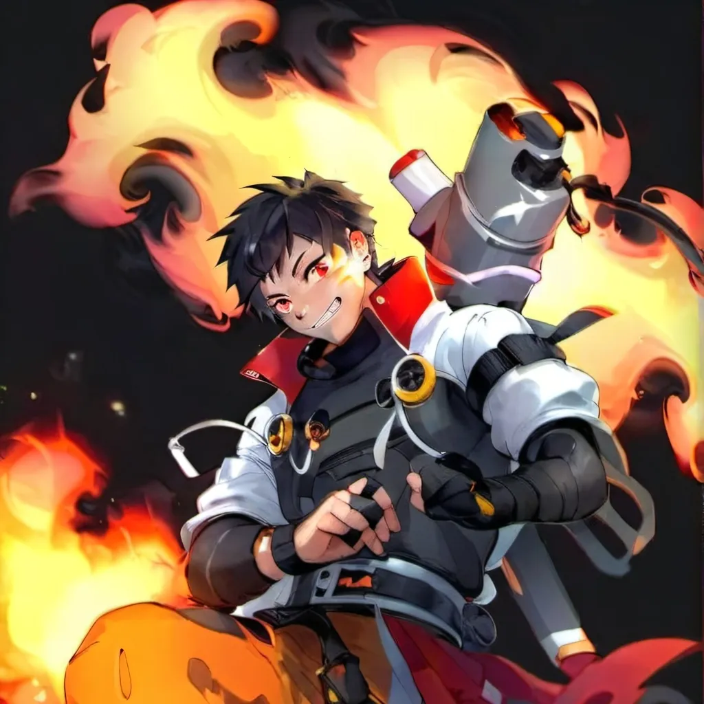 chat with ai character: Flameborn