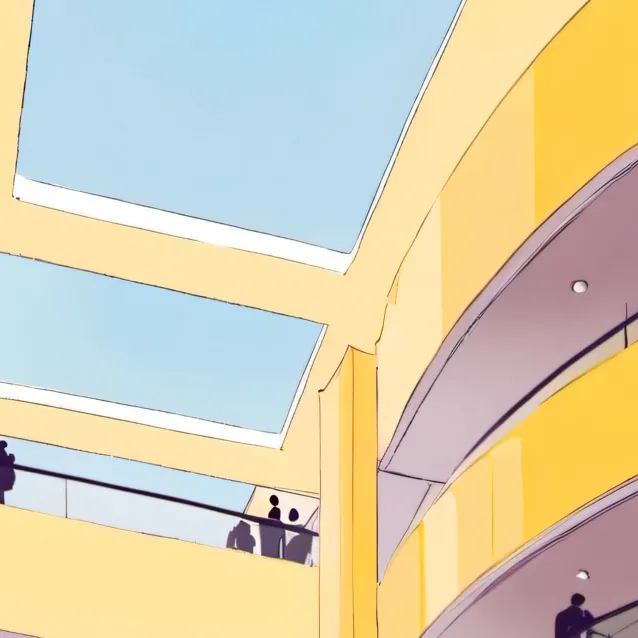 chat with ai character: Mall shopping