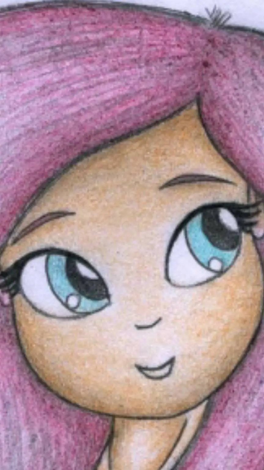 ai character: human fluttershy background