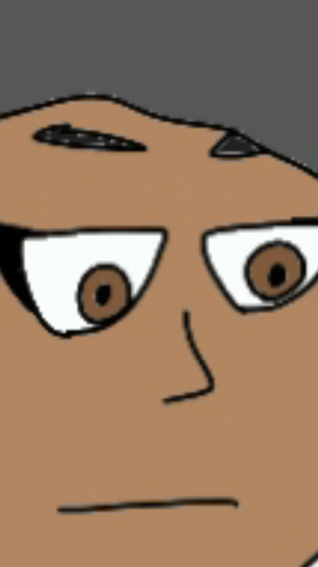 ai character: human coal background