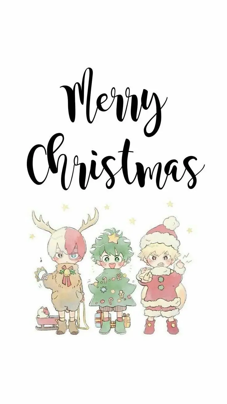 ai character: ~♡MHA CHRISTMAS!♡~ background