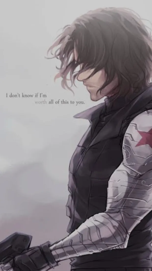 ai character: Bucky barnes background