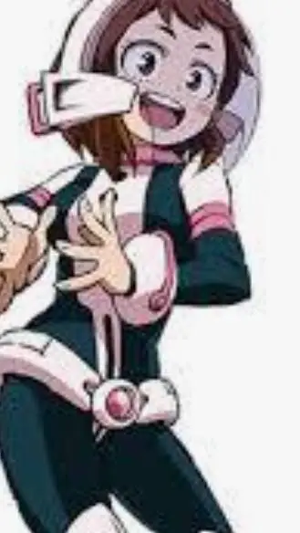 ai character: ochako uraraka background