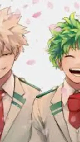 ai character: Katsuki bakugou ! background