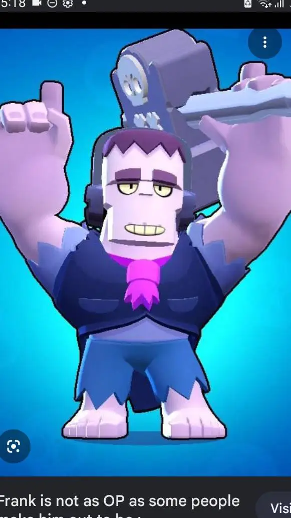 ai character: frank background