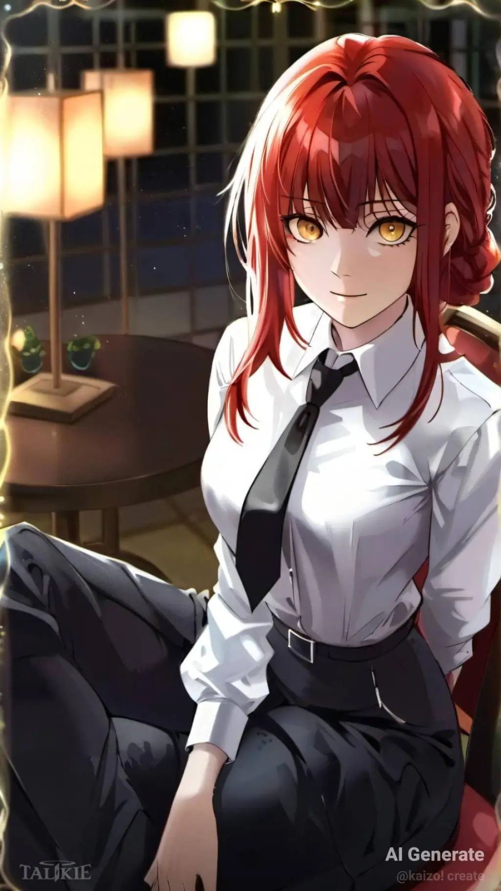 ai character: Oj background