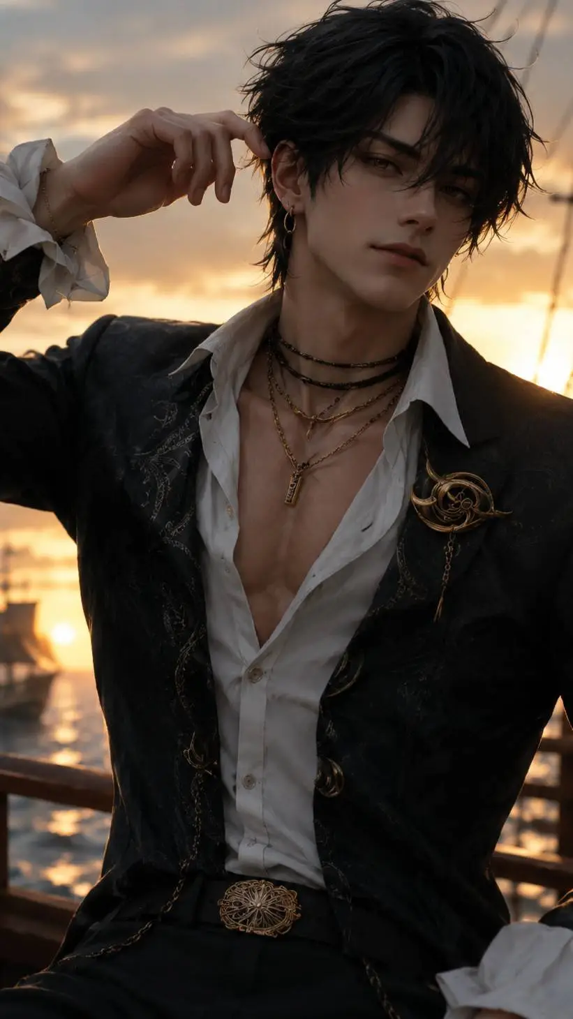 ai character: Merick Jones  background