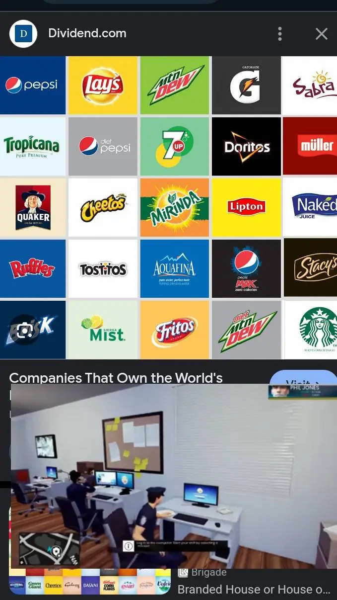 ai character: brands but human background