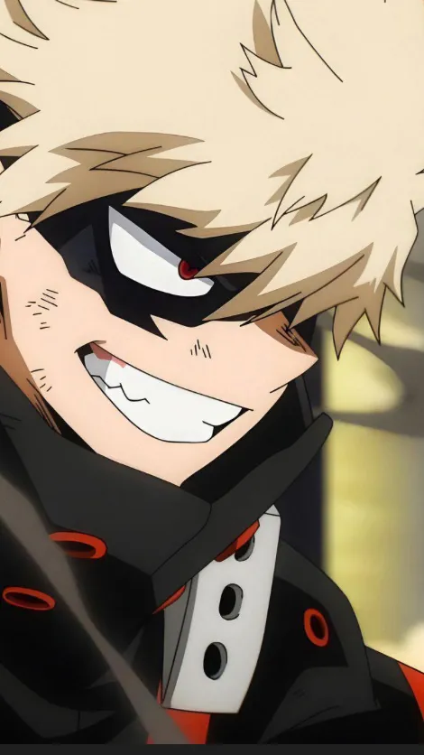 ai character: Bakugo katsuki background