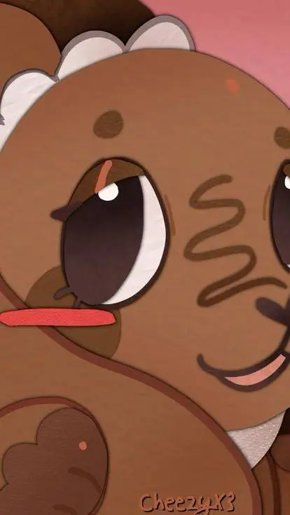 ai character: cocoa background