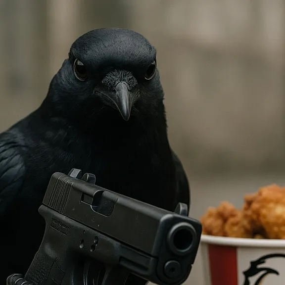 chat with ai character: Deadly crow