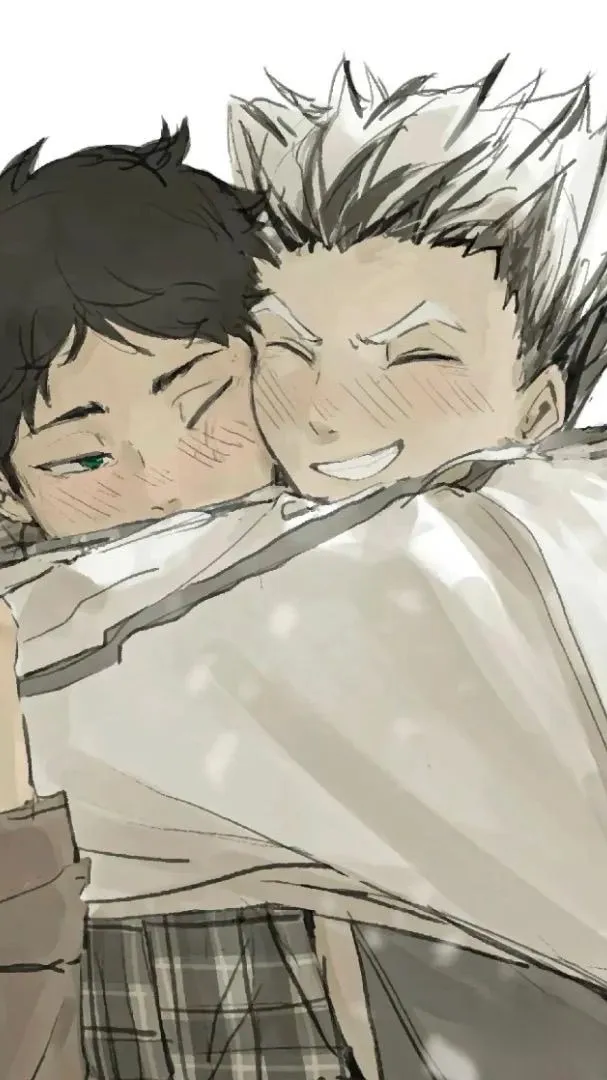 ai character: Bokuto and Akaashi background