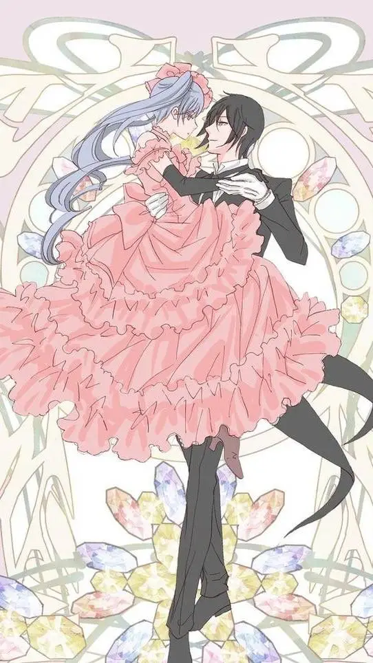 ai character: ciel and Sebastian background