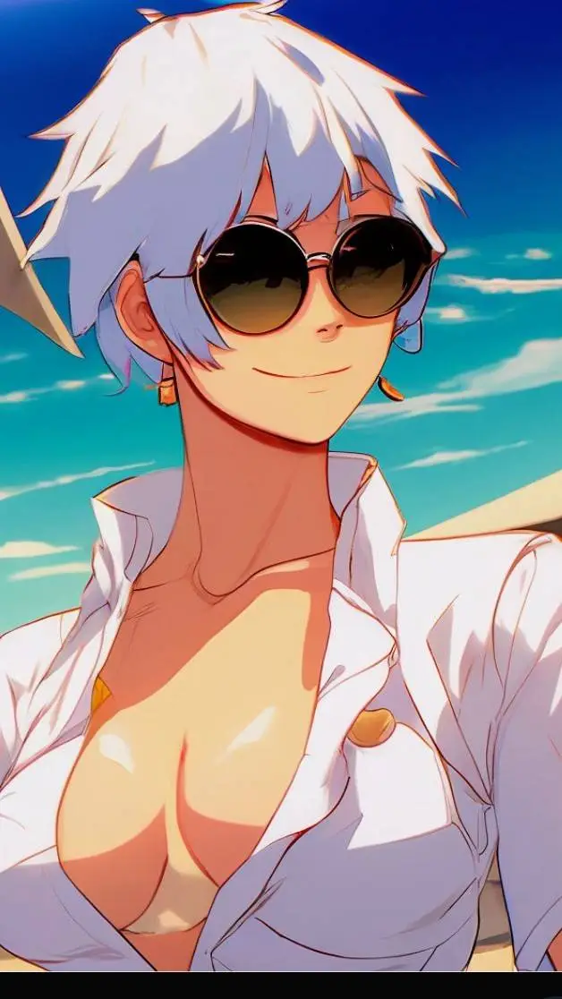 ai character: fem gojo (2) background