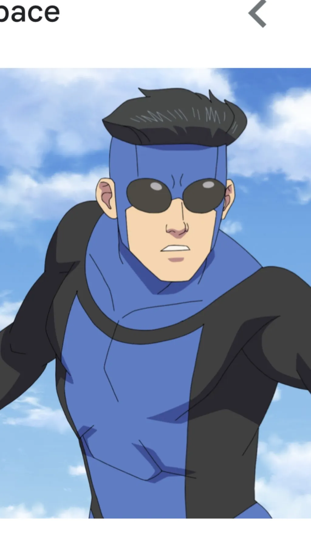 ai character: Chilling with mark background