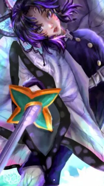 ai character: Shinobu kocho background