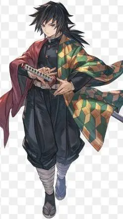 ai character: giyu x tanjiro   background