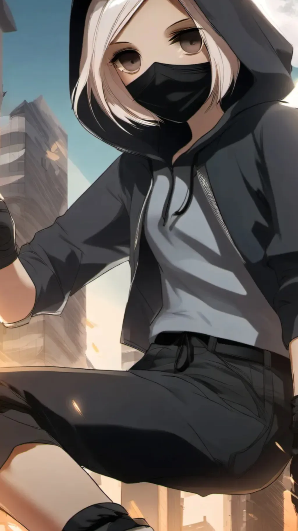 ai character: Pro Hero’s background
