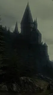 ai character: Hogwarts but..  background