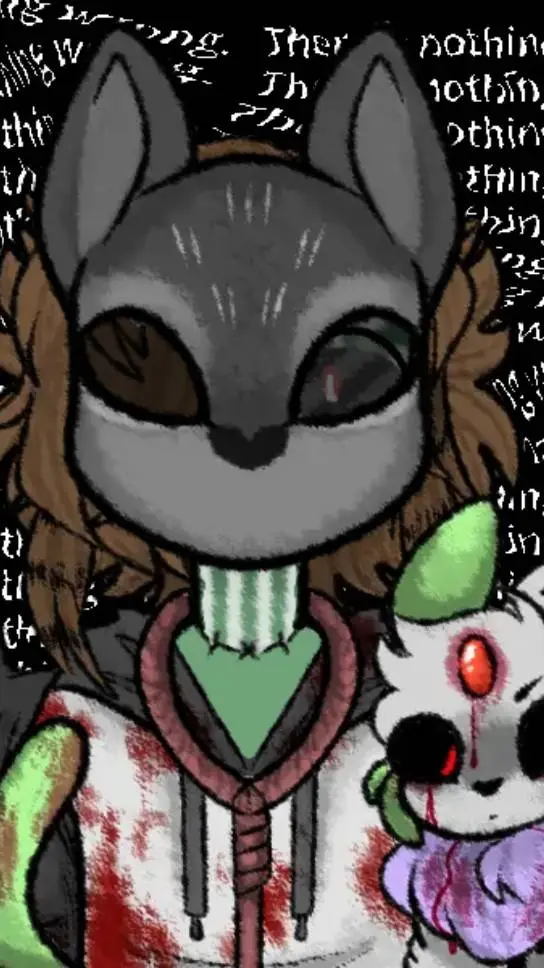 ai character: demon..? background