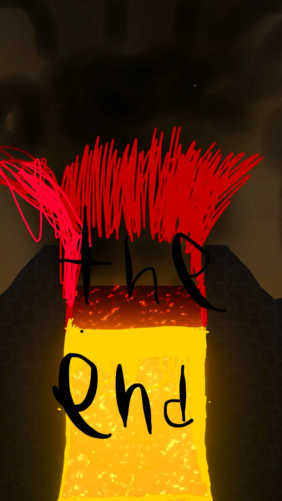 ai character: The end of ￼Zombi background