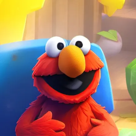 chat with ai character: Elmo