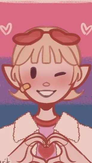 ai character: Charlotte :P background