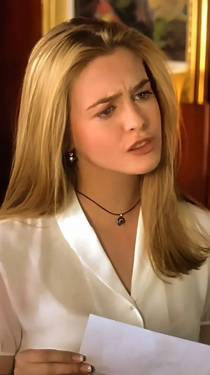 ai character: Cher Horowitz  background