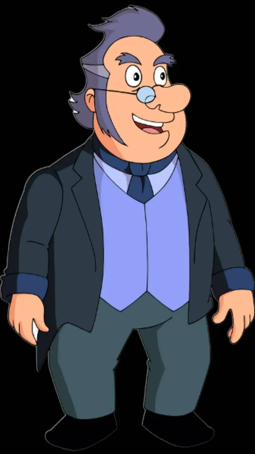 ai character: Old Man. background
