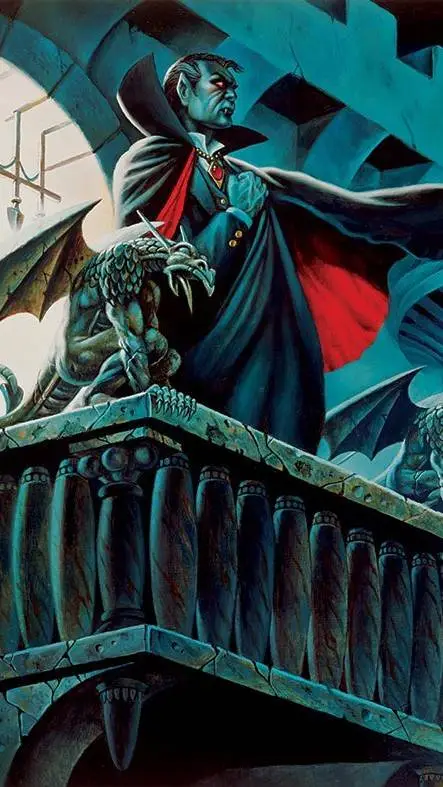 ai character: Count Dracula background
