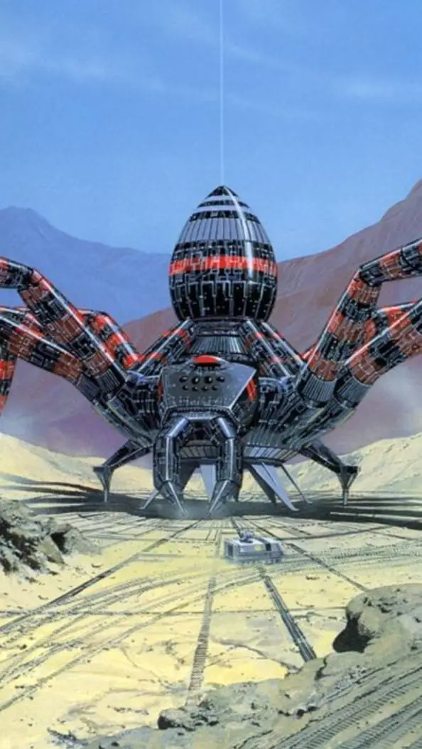 ai character: The Tarantula background