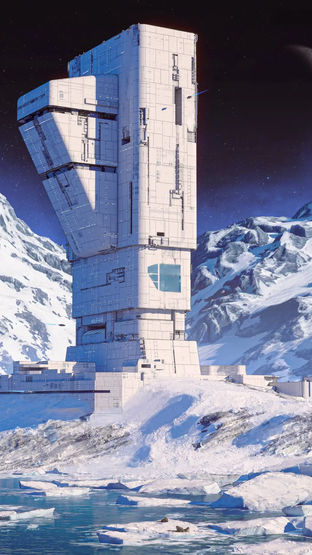 ai character: Outpost 89 background