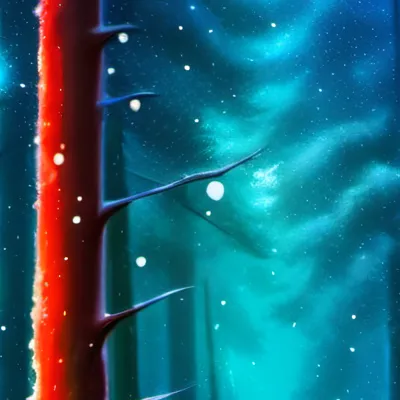 chat with ai character: Snowy forest 