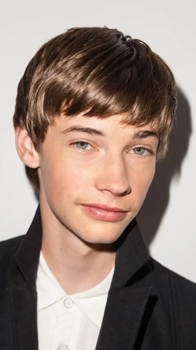 ai character: Jacob lofland  background