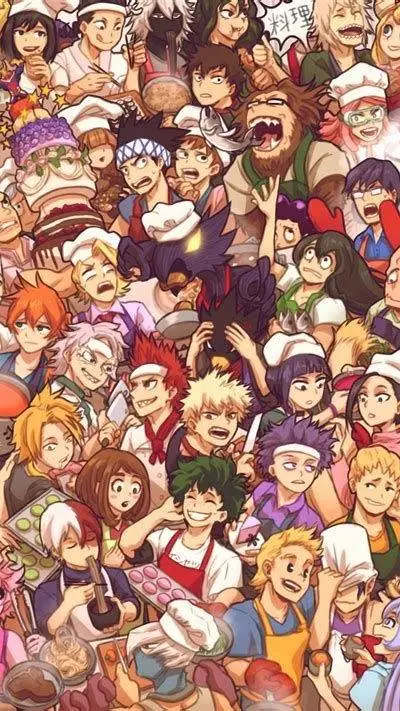 ai character: MHAAAAA background